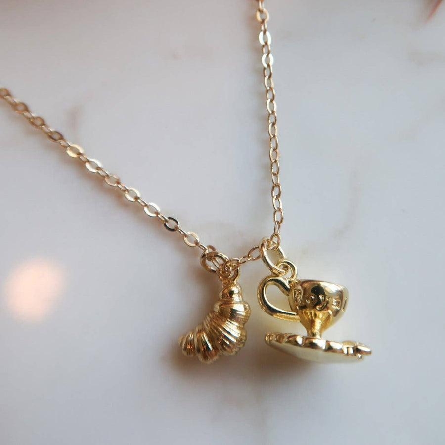 Petit Croissant Necklace