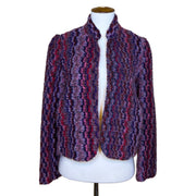 Colorful Mohair Cardigan, 1980s, 42” Bust