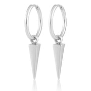 Aria Spike Hoops: Gold