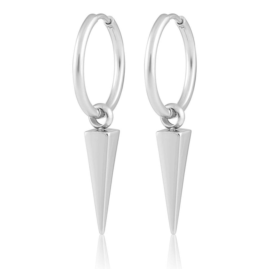 Aria Spike Hoops: Gold
