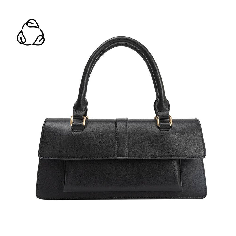 Carol Black Recycled Vegan Top Handle Bag