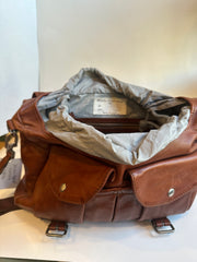 Urban - Brunello Cucinelli Brown Leather Satchel Bag