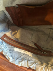 Urban - Brunello Cucinelli Brown Leather Satchel Bag