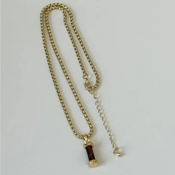 Allure Necklace : Tigers Eye