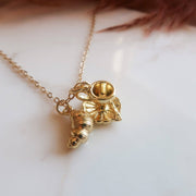 Petit Croissant Necklace