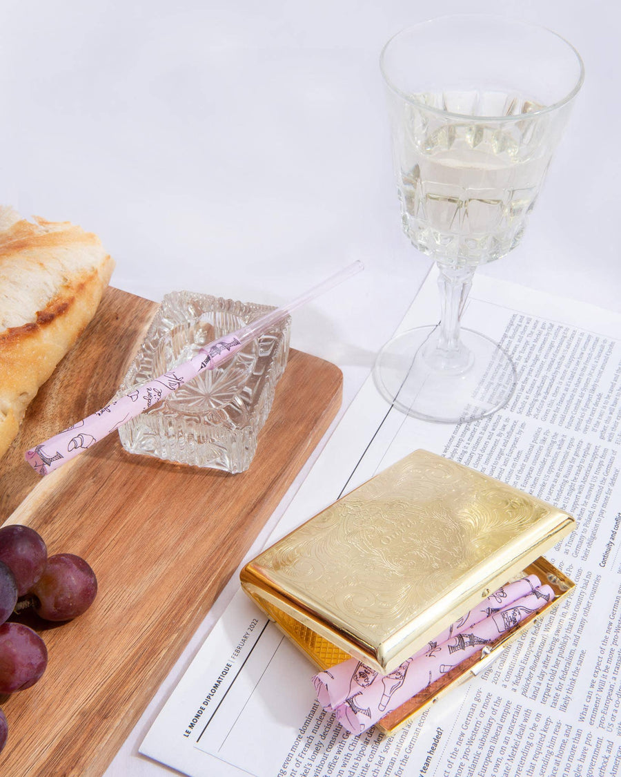 ELEGANT OUI'D JOINT CASE: SILVER