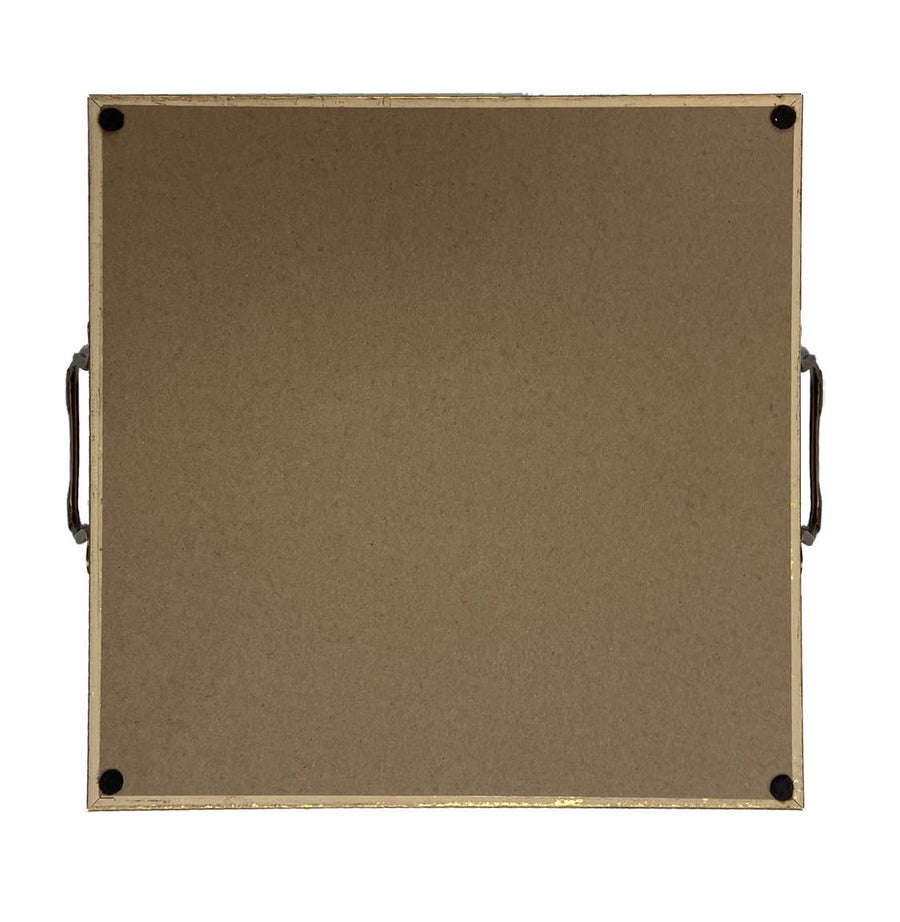 William Morris Honeysuckle Decorative Tray with Brass Handle: Small