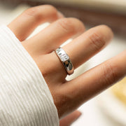 Baguette Dome Ring: Gold / 7
