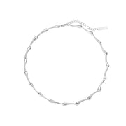 Victoria Necklace: Silver