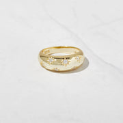 Star Dome Ring: Gold / 8