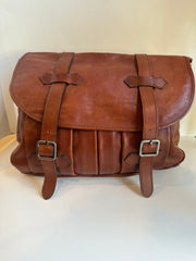 Urban - Brunello Cucinelli Brown Leather Satchel Bag