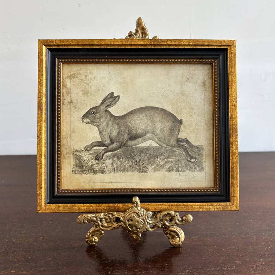 9" Vintage Style Solid Brass Photo-Plate-Book Easel Stand