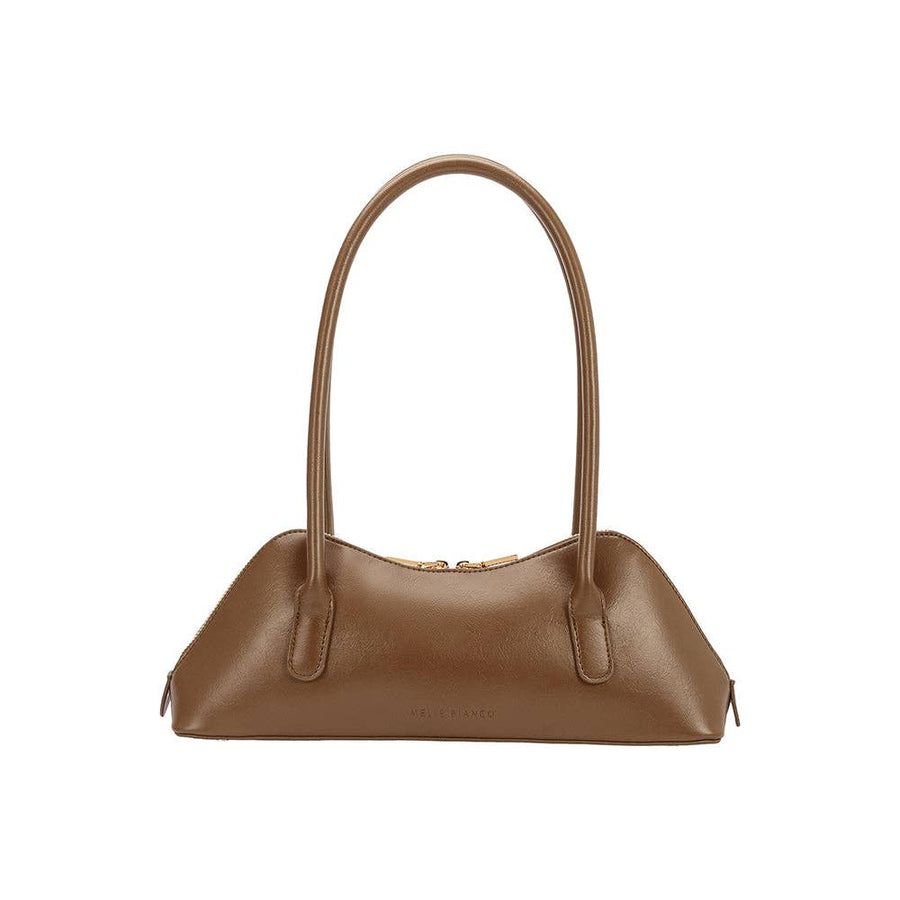 Dakota Taupe Recycled Vegan Shoulder Bag