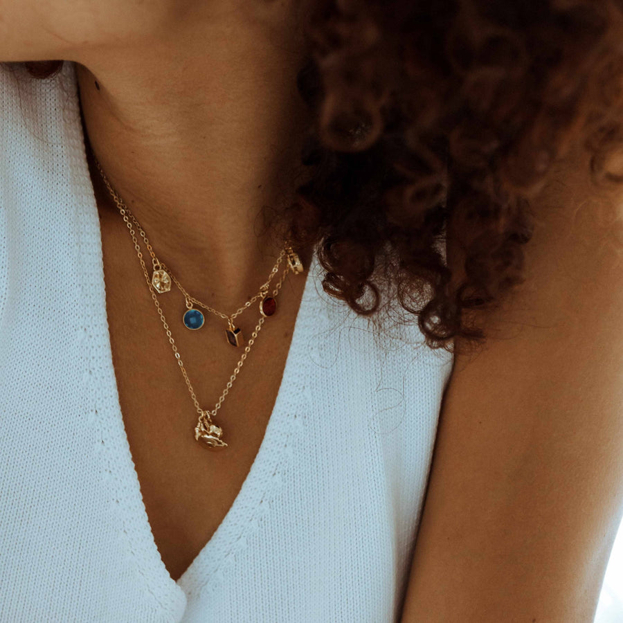 Petit Croissant Necklace