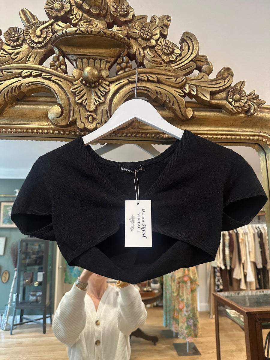 Black Shrug, 2000’s, 32” Bust