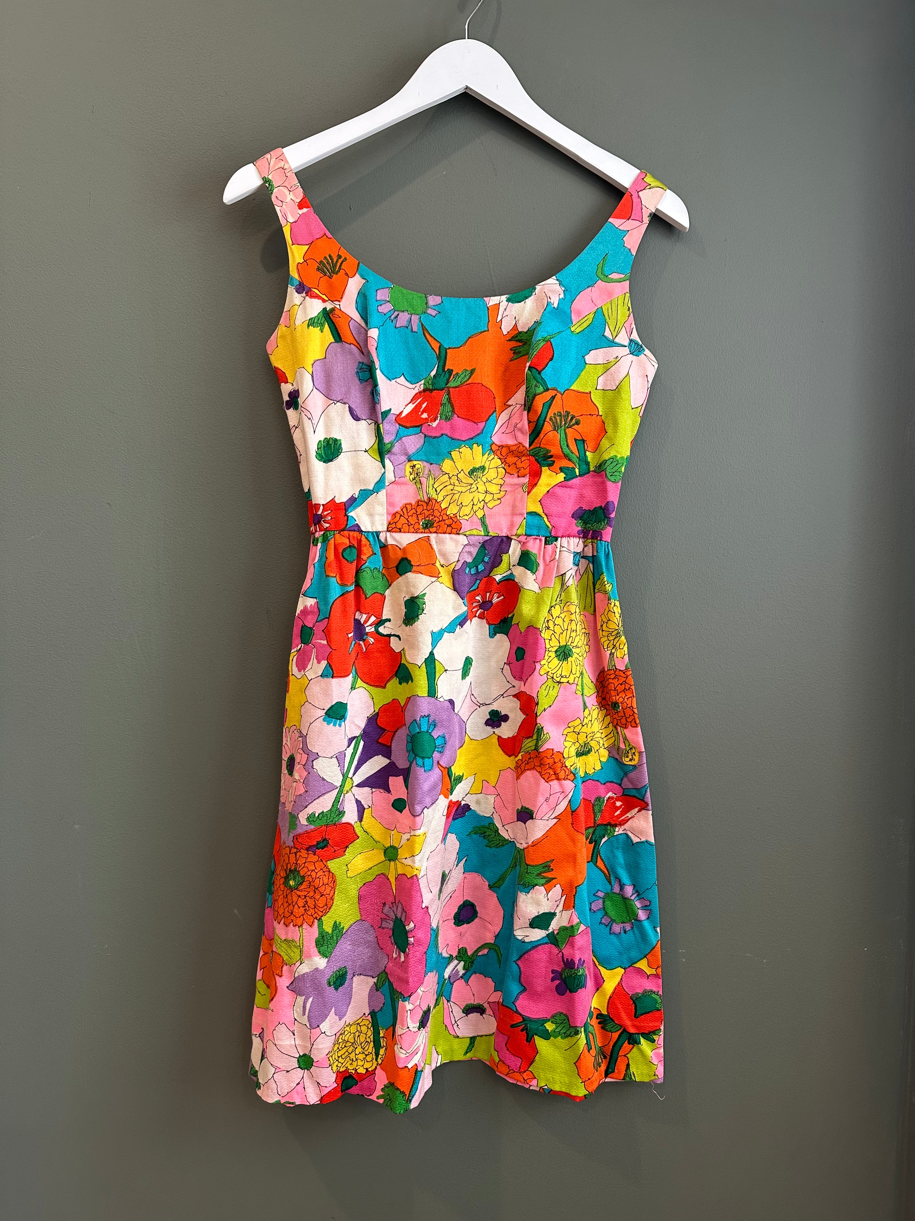 Amy Dress, 1960’s, 34” Bust, 25” Waist, As Is