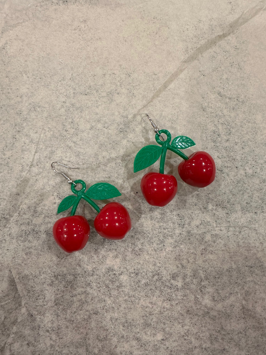 Vintage Cherry earrings