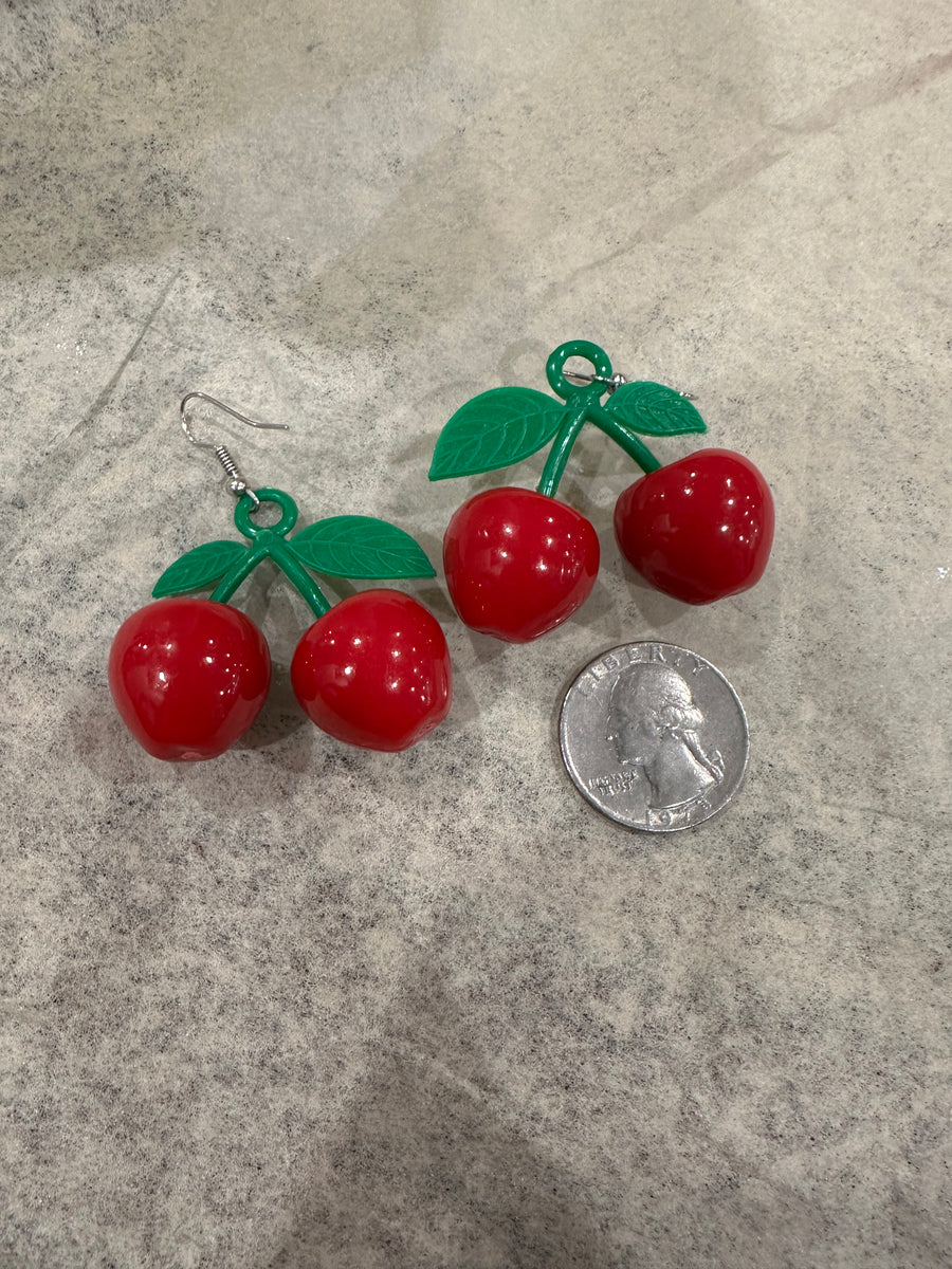 Vintage Cherry earrings