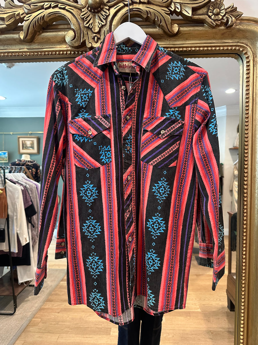 Western Button Down, 1990’s, 40” Bust