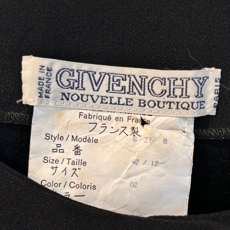 Black Givenchy Blouse, 40" Bust (Krystal F.)