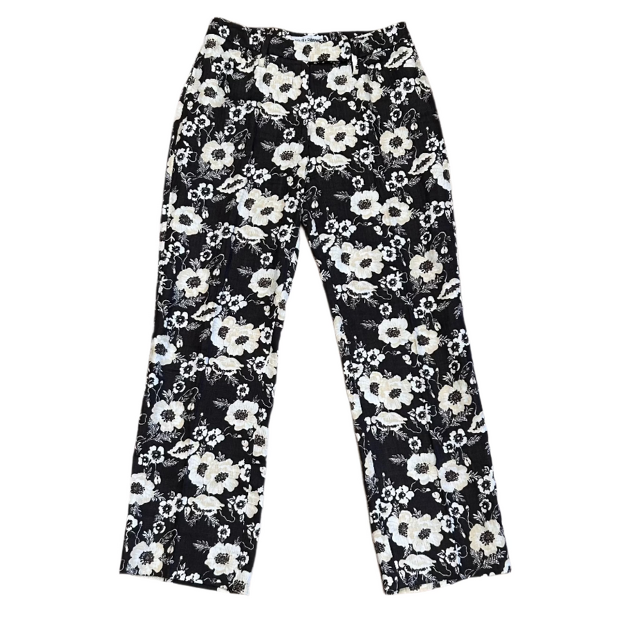 D&G Floral Pants, 30" Waist (Krystal F.)
