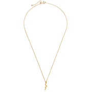 Tiny Gold Serpent Necklace