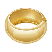 Roxy Statement Bangle: Gold