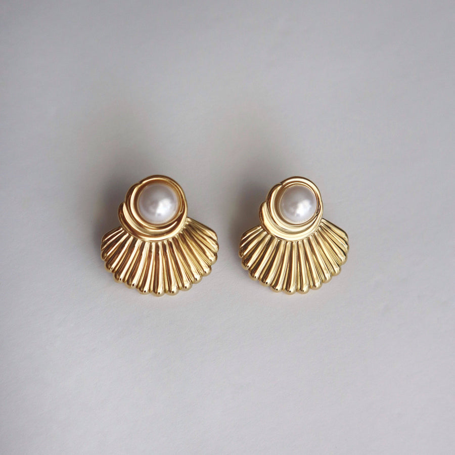 Brielle Pearl Earrings | Statement Earrings