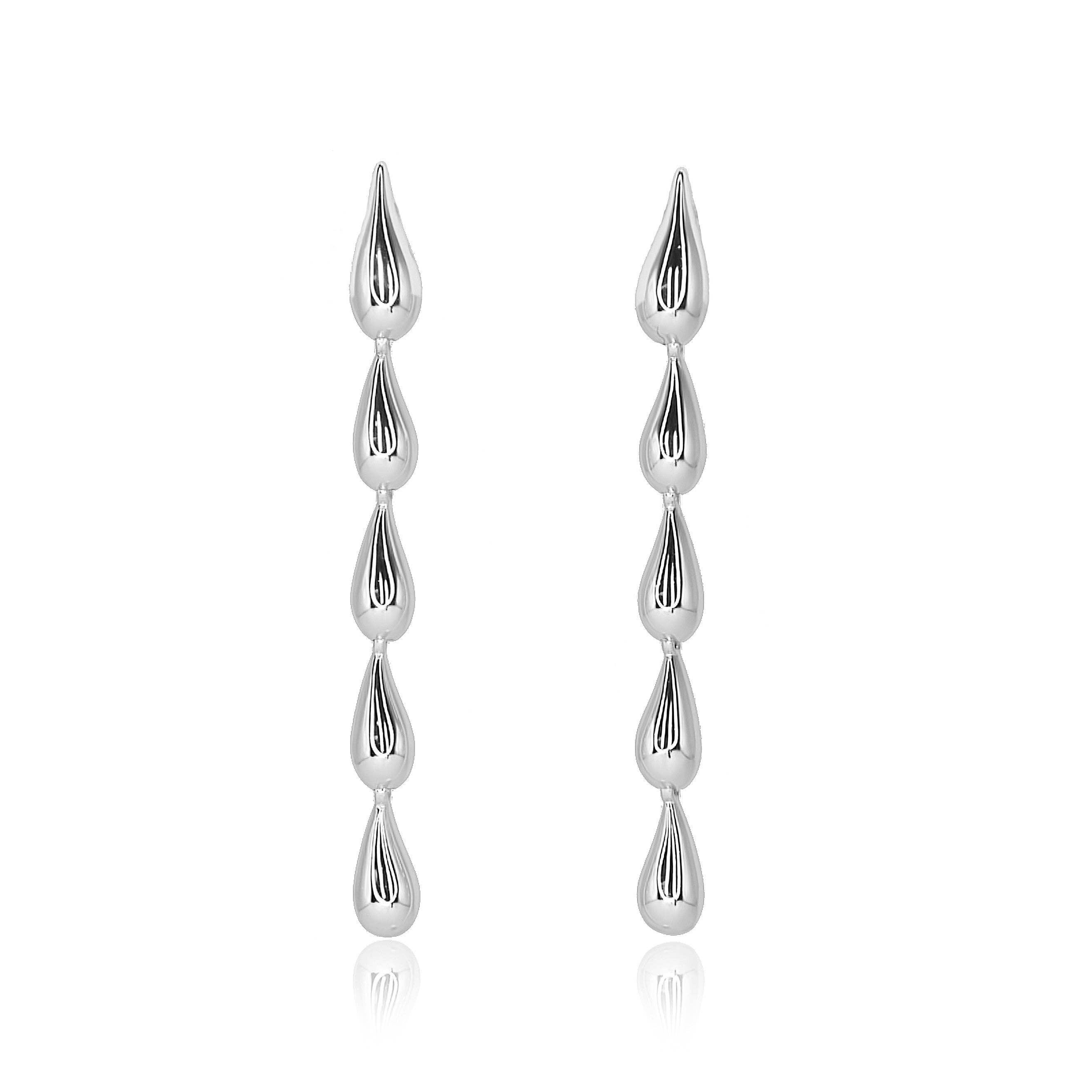 Tina Teardrop Earring: Gold