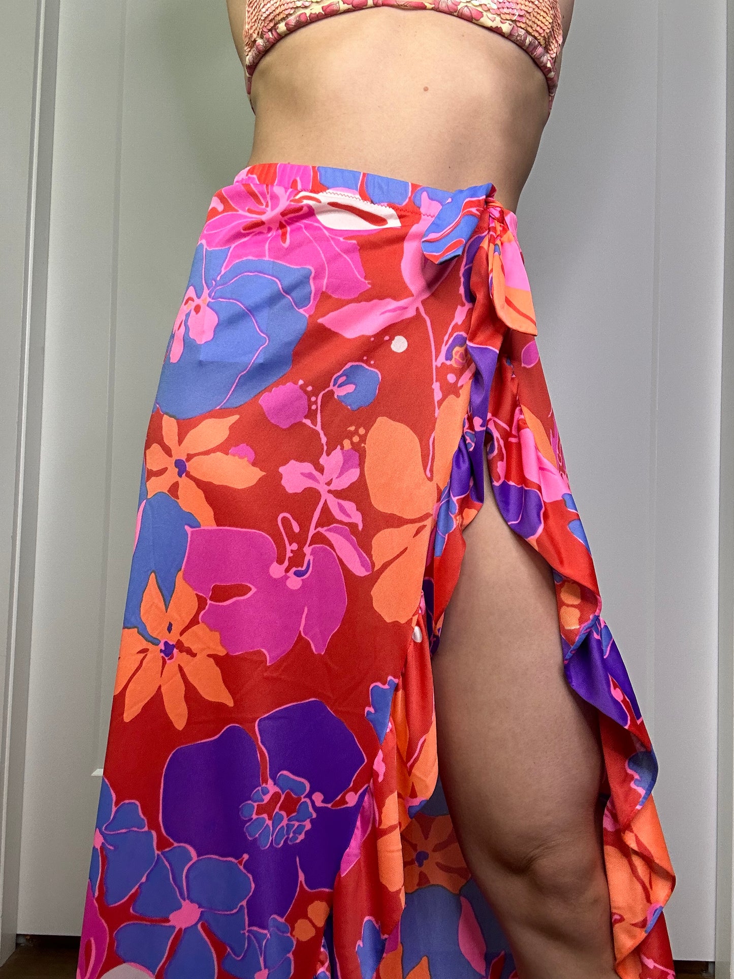 Flora Bathing Suit Cover, 1960’s, 30”-32” Waist,