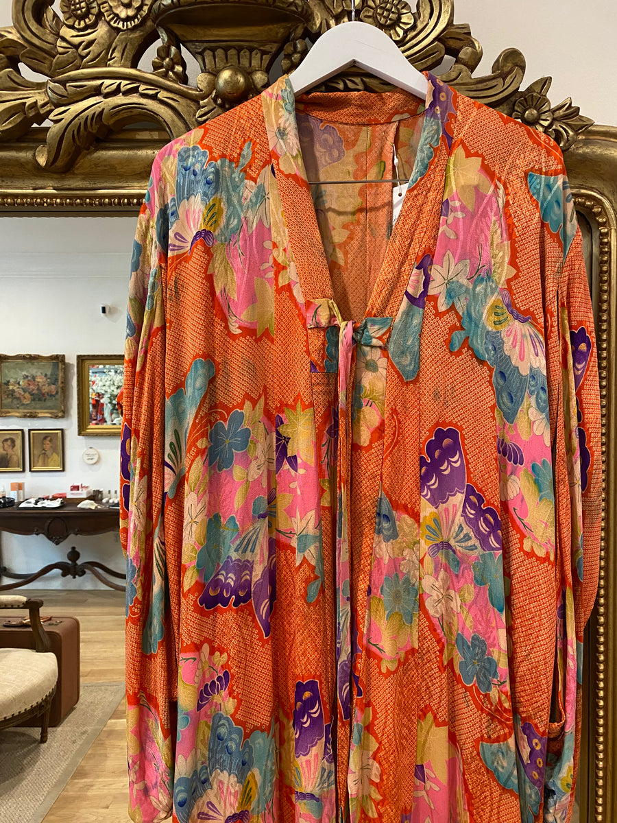 Butterfly Kimono, 1960’s, 44” Bust
