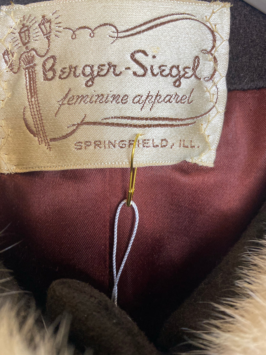 The Sally Coat, 1950's