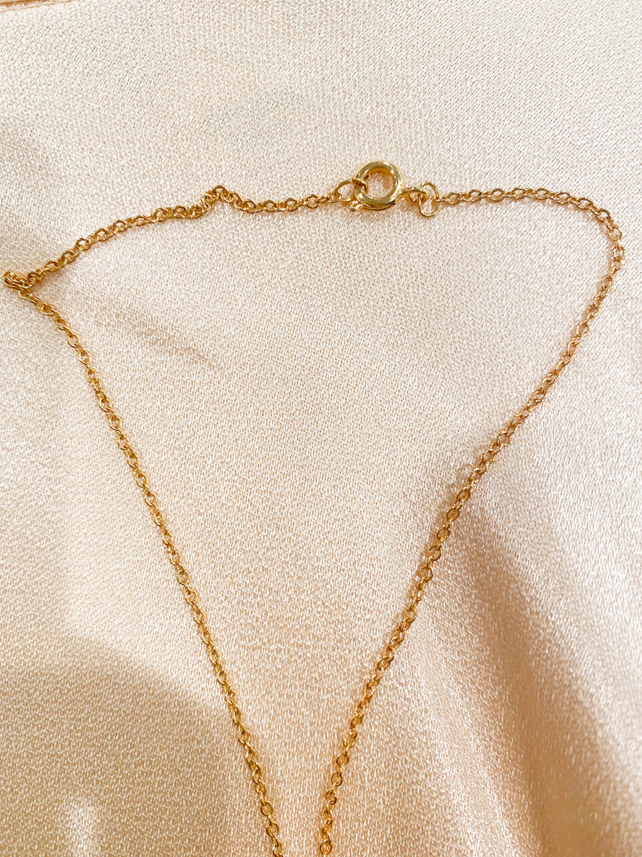 Circular Lucite Necklace