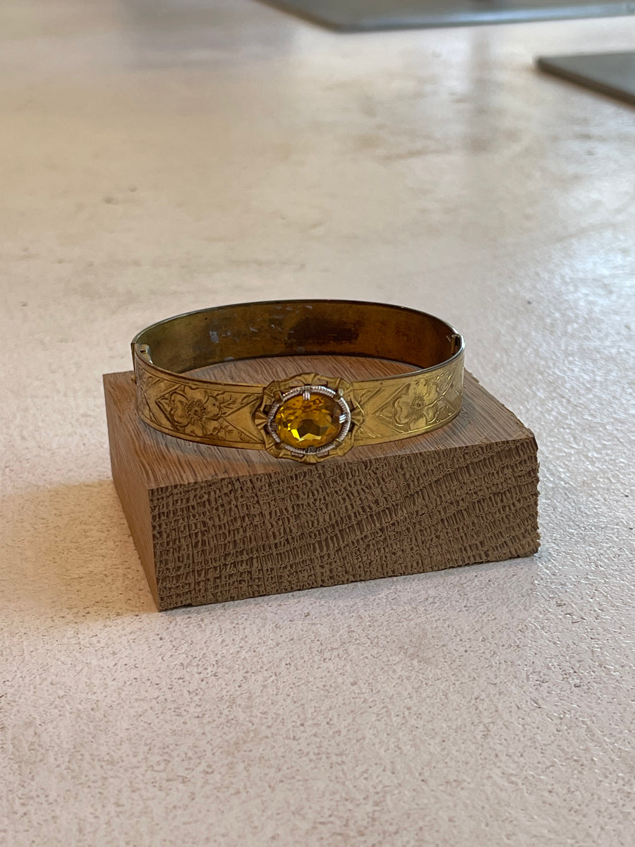 Gold Toned Cuff, 1950’s