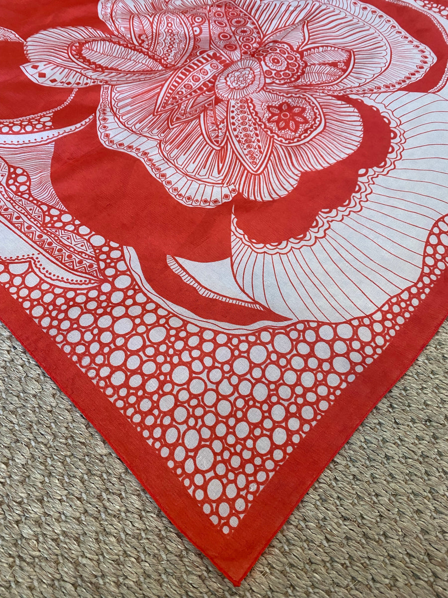 Coral Scarf