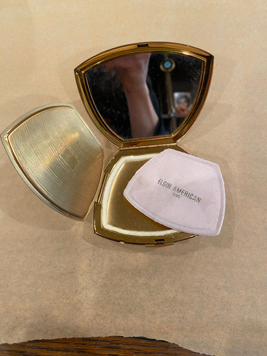 Vintage Elgin American Makeup Compact, 1940's