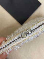 Crystal Drop Beaded Clutch, 1950’s