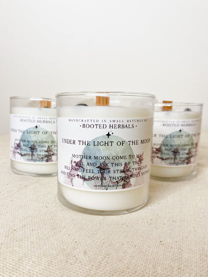 Under the Light of the Moon Candle