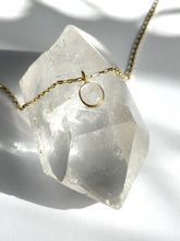 Load image into Gallery viewer, Moonstone Necklace : Staple Chain
