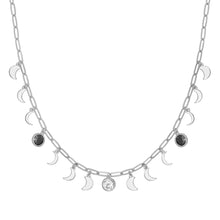 Load image into Gallery viewer, Moon Phase Necklace: 18K Gold Plated