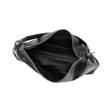 Load image into Gallery viewer, Charlie Black Recycled Vegan Shoulder Bag