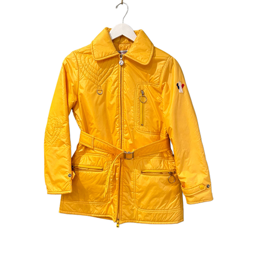 Krystal F- Moncler Yellow Coat, 38" Bust, As Is