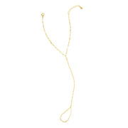 Sky Hand Chain Bracelet: Gold