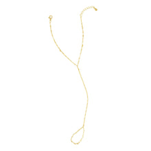 Load image into Gallery viewer, Sky Hand Chain Bracelet: Gold
