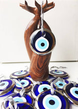 Load image into Gallery viewer, Turkish evil eye bead, gold evil eye bead, 7cm gold evil eye: Gold