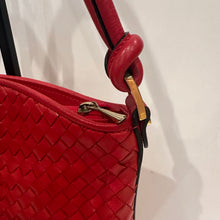 Load image into Gallery viewer, Red Italian Leather Bag