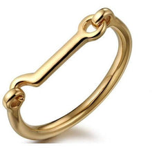 Load image into Gallery viewer, Horsebit Bangle: Silver
