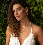 Raindrop Necklace: 20"