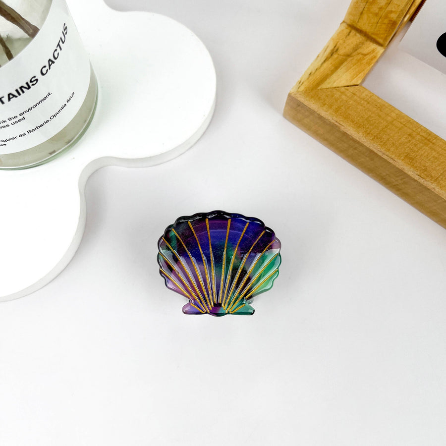 Acetate Shell Hair claw clip: F