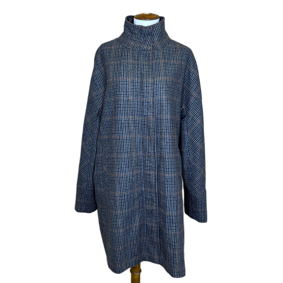 Houndstooth Jacket, 1990s, 48” Bust